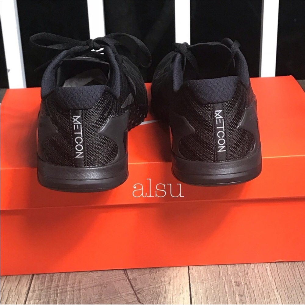 NWT Nike Metcon 3 Black M AUTHENTIC - Picture 6 of 7